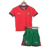 Miniconjunto Portugal Euro 2024 Primera Equipación Local Niño (Camiseta + Pantalón Corto) - camisetasfutbol