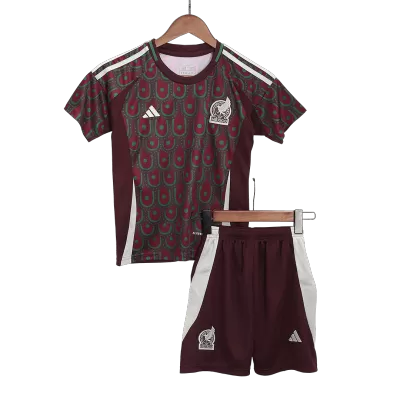 Miniconjunto Mexico Copa América 2024 Primera Equipación Local Niño (Camiseta + Pantalón Corto) - camisetasfutbol