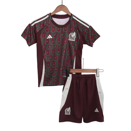 Miniconjunto Mexico Copa América 2024 Primera Equipación Local Niño (Camiseta + Pantalón Corto) - camisetasfutbol