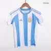 Miniconjunto Completo Argentina Copa América 2024 Primera Equipación Local Niño (Camiseta + Pantalón Corto + Calcetines) - camisetasfutbol