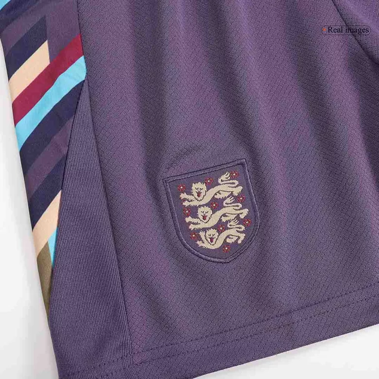 Miniconjunto Inglaterra Euro 2024 Segunda Equipación Visitante Niño (Camiseta + Pantalón Corto) - camisetasfutbol