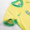 Miniconjunto Completo Brazil Copa América 2024 Primera Equipación Local Niño (Camiseta + Pantalón Corto + Calcetines) - camisetasfutbol