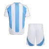 Miniconjunto Argentina Copa América 2024 Primera Equipación Local Niño (Camiseta + Pantalón Corto) - camisetasfutbol