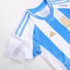 Miniconjunto Completo Argentina 2024 Primera Equipación Local Niño (Camiseta + Pantalón Corto + Calcetines) - camisetasfutbol