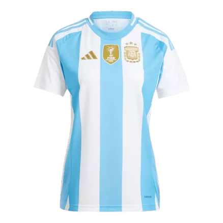 Camiseta Argentina Copa América 2024 Primera Equipación Local Mujer - Versión Hincha - camisetasfutbol