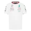 Calidad Premium Camiseta de Mercedes AMG Petronas F1 Racing Team T-Shirt White 2024 Hombre - camisetasfutbol