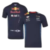 Calidad Premium Camiseta de Red Bull F1 Racing Team T-Shirt 2024  Talla Grande (3XL-5XL ) Black Hombre Negro - camisetasfutbol