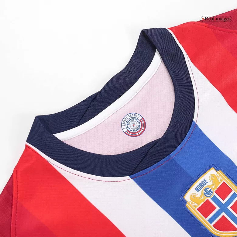 Camiseta Noruega Euro 2024 Primera Equipación Local Hombre - Versión Hincha - camisetasfutbol