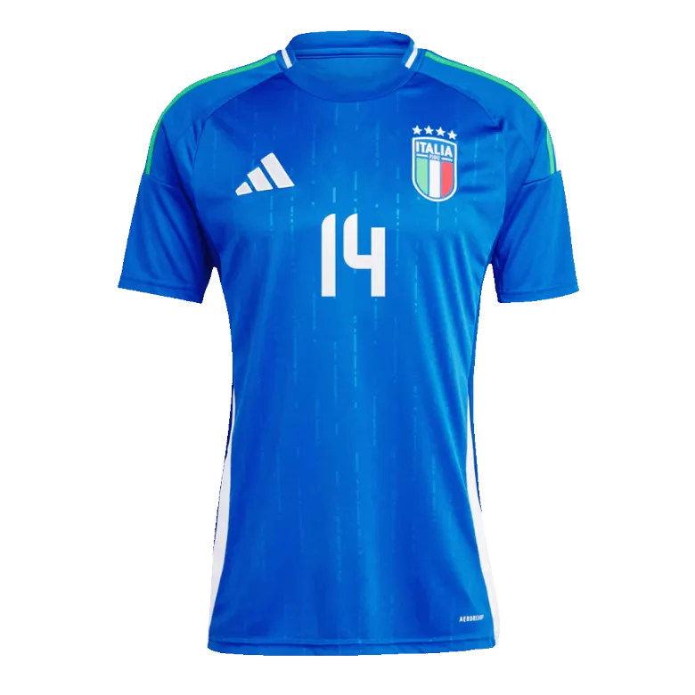 Camiseta CHIESA #14 Italia Euro 2024 Primera Equipación Local Hombre - Versión Hincha - camisetasfutbol