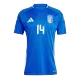 Calidad Premium Camiseta CHIESA #14 Italia Euro 2024 Primera Equipación Local Hombre - Versión Hincha - camisetasfutbol