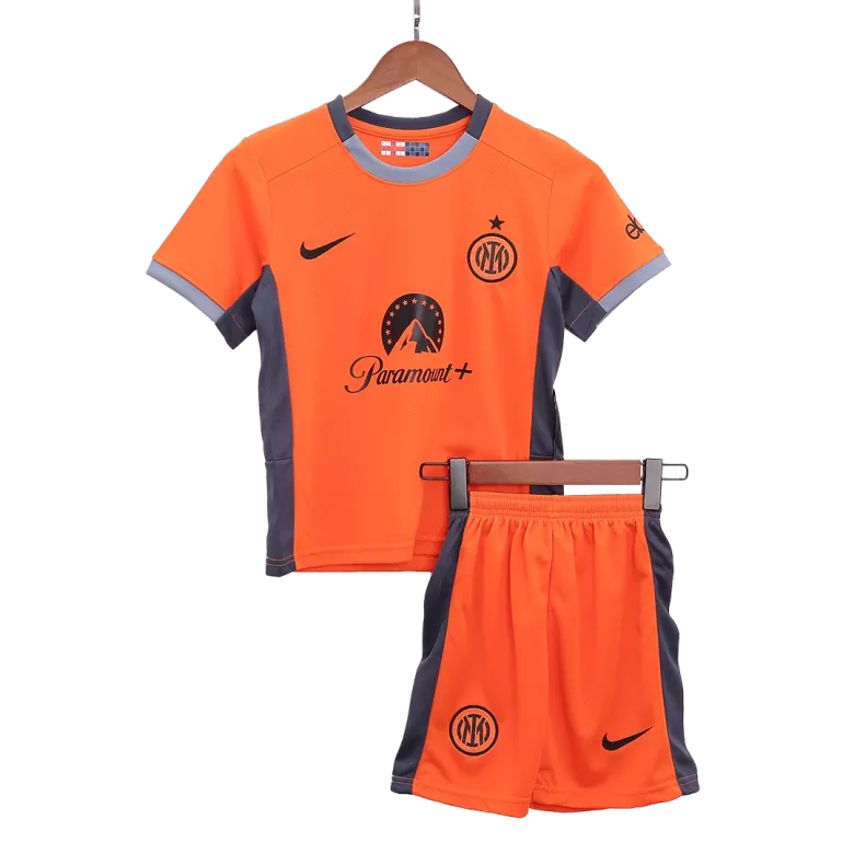 Miniconjunto Inter de Milán 2023/24 Tercera Equipación Niño (Camiseta + Pantalón Corto) - camisetasfutbol