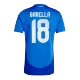Calidad Premium Camiseta BARELLA #18 Italia Euro 2024 Primera Equipación Local Hombre - Versión Hincha - camisetasfutbol