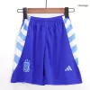 Miniconjunto Completo Argentina Copa América 2024 Segunda Equipación Visitante Niño (Camiseta + Pantalón Corto + Calcetines) - camisetasfutbol