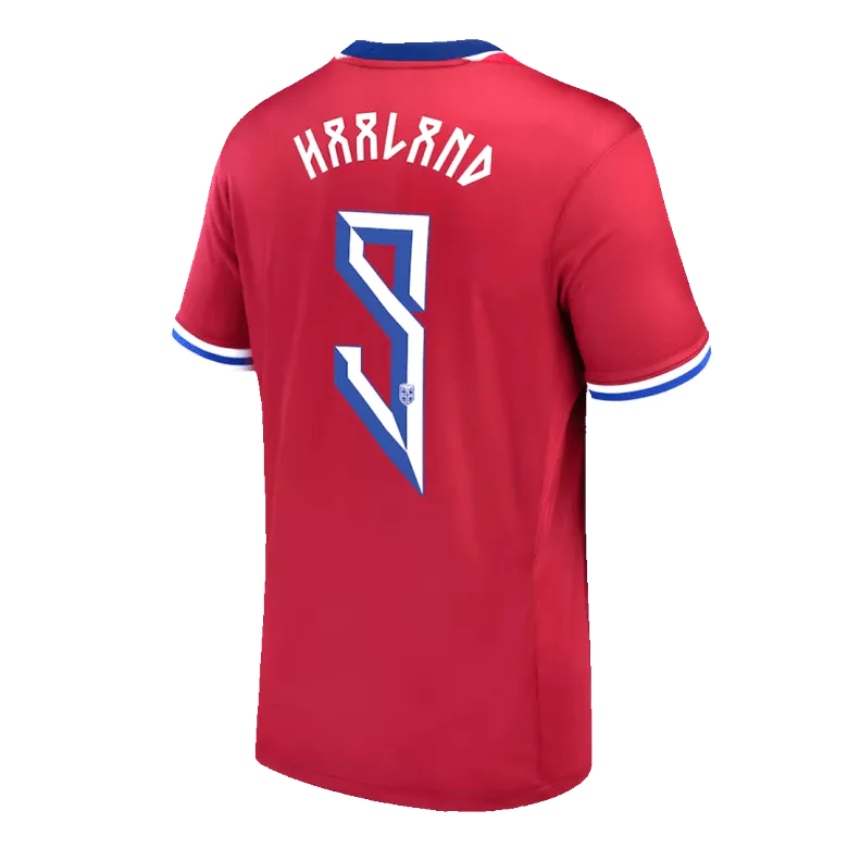 Camiseta HAALAND #9 Noruega Euro 2024 Primera Equipación Local Hombre - Versión Hincha - camisetasfutbol