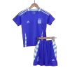 Miniconjunto Argentina Copa América 2024 Segunda Equipación Visitante Niño (Camiseta + Pantalón Corto) - camisetasfutbol