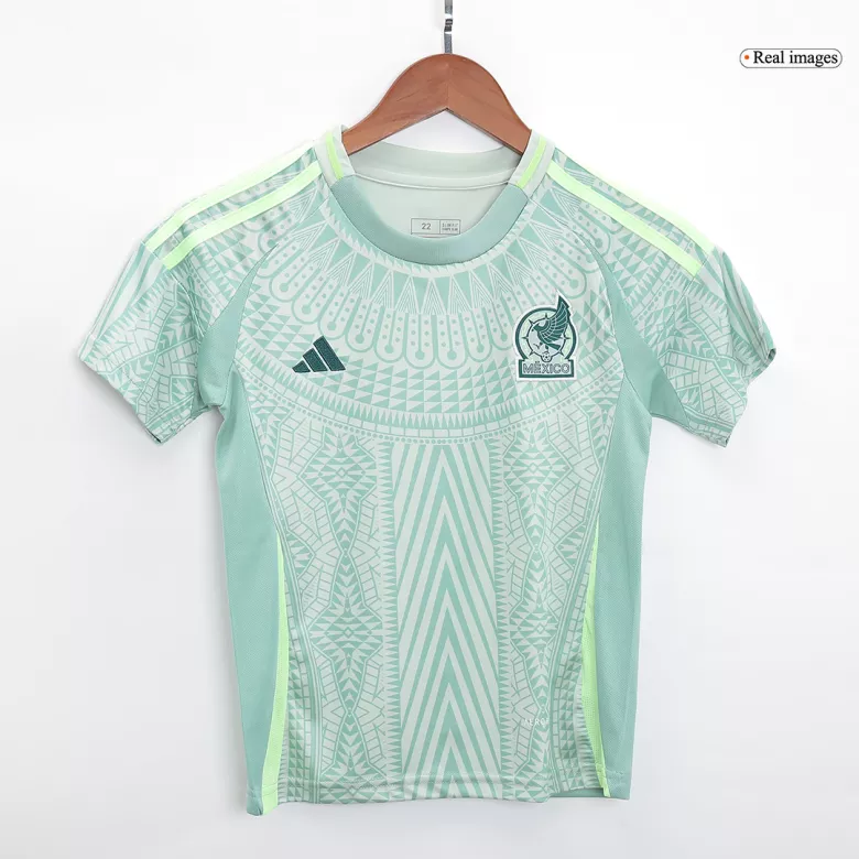 Miniconjunto Mexico Copa América 2024 Segunda Equipación Visitante Niño (Camiseta + Pantalón Corto) - camisetasfutbol