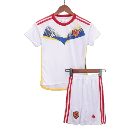 Miniconjunto Venezuela Copa América 2024 Segunda Equipación Visitante Niño (Camiseta + Pantalón Corto) - camisetasfutbol