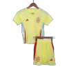 Miniconjunto Completo España Euro 2024 Segunda Equipación Visitante Niño (Camiseta + Pantalón Corto + Calcetines) - camisetasfutbol