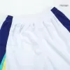 Miniconjunto Completo Brazil Copa América 2024 Segunda Equipación Visitante Niño (Camiseta + Pantalón Corto + Calcetines) - camisetasfutbol