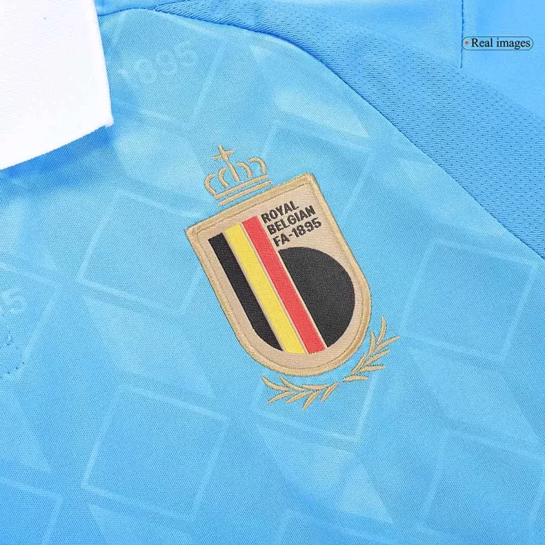 Miniconjunto Bélgica Euro 2024 Segunda Equipación Visitante Niño (Camiseta + Pantalón Corto) - camisetasfutbol