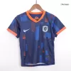 Miniconjunto Completo Holanda Euro 2024 Segunda Equipación Visitante Niño (Camiseta + Pantalón Corto + Calcetines) - camisetasfutbol