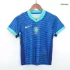 Miniconjunto Brazil Copa América 2024 Segunda Equipación Visitante Niño (Camiseta + Pantalón Corto) - camisetasfutbol