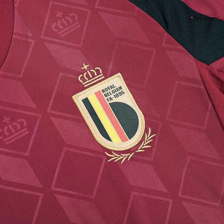 Miniconjunto Bélgica Euro 2024 Primera Equipación Local Niño (Camiseta + Pantalón Corto) - camisetasfutbol