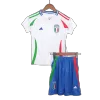 Miniconjunto Completo Italia Euro 2024 Segunda Equipación Visitante Niño (Camiseta + Pantalón Corto + Calcetines) - camisetasfutbol