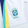 Miniconjunto Completo Brazil Copa América 2024 Segunda Equipación Visitante Niño (Camiseta + Pantalón Corto + Calcetines) - camisetasfutbol