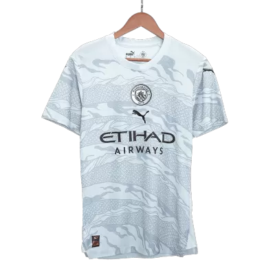 Camiseta Auténtica Manchester City Year Of The Dragon 2023/24 Hombre - Versión Jugador - camisetasfutbol