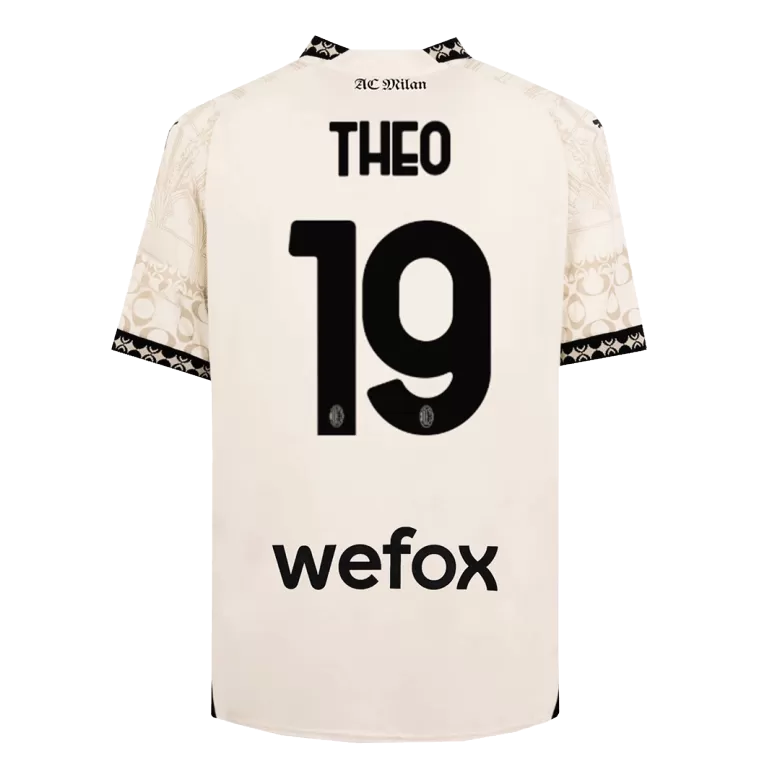 Camiseta THEO #19 AC Milan X Pleasures 2023/24 Cuarta Equipación Hombre - Light version - camisetasfutbol