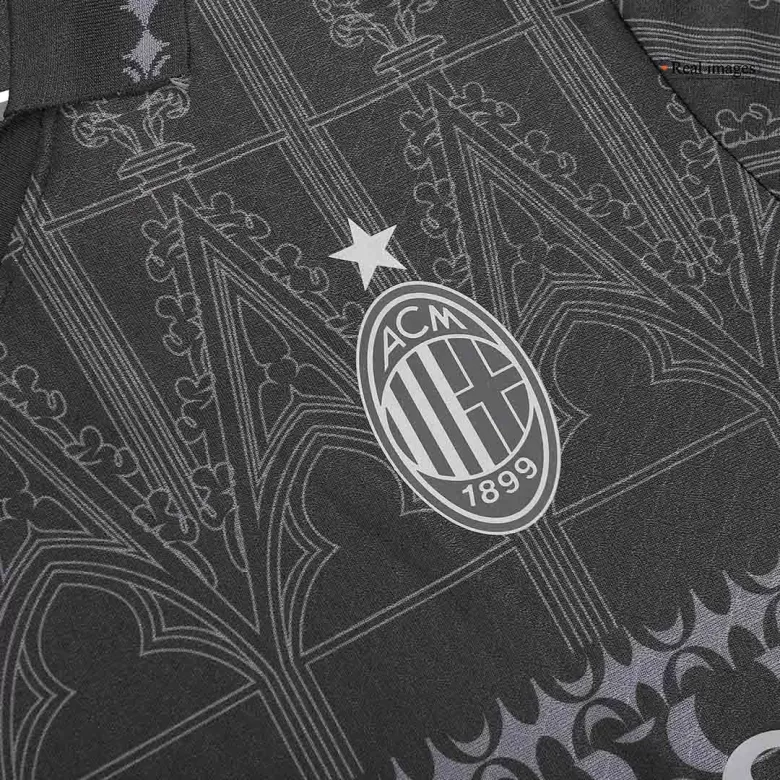 Camiseta Auténtica AC Milan 2023/24 Cuarta Equipación Hombre - Versión Jugador - camisetasfutbol