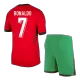 Calidad Premium Conjunto RONALDO #7 Portugal Euro 2024 Primera Equipación Local Hombre (Camiseta + Pantalón Corto) - camisetasfutbol