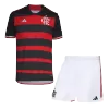 Conjunto CR Flamengo 2024/25 Primera Equipación Local Hombre (Camiseta + Pantalón Corto) - camisetasfutbol