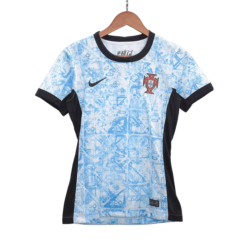 Camiseta Portugal Euro 2024 Segunda Equipación Visitante Mujer - Versión Hincha - camisetasfutbol