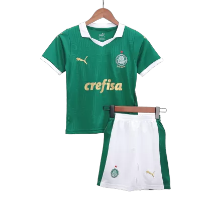 Miniconjunto SE Palmeiras 2024/25 Primera Equipación Local Niño (Camiseta + Pantalón Corto) - camisetasfutbol