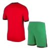 Calidad Premium Conjunto Portugal Euro 2024 Primera Equipación Local Hombre (Camiseta + Pantalón Corto) - camisetasfutbol