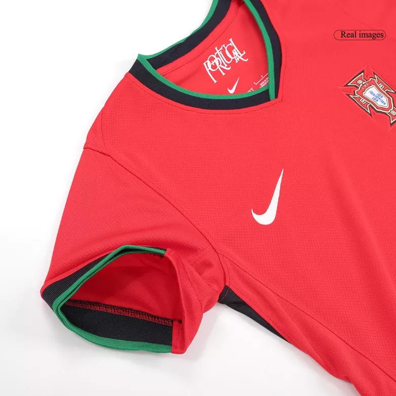 Camiseta Portugal Euro 2024 Primera Equipación Local Mujer - Versión Hincha - camisetasfutbol