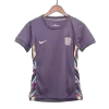 Camiseta Inglaterra Euro 2024 Segunda Equipación Visitante Mujer - Versión Hincha - camisetasfutbol