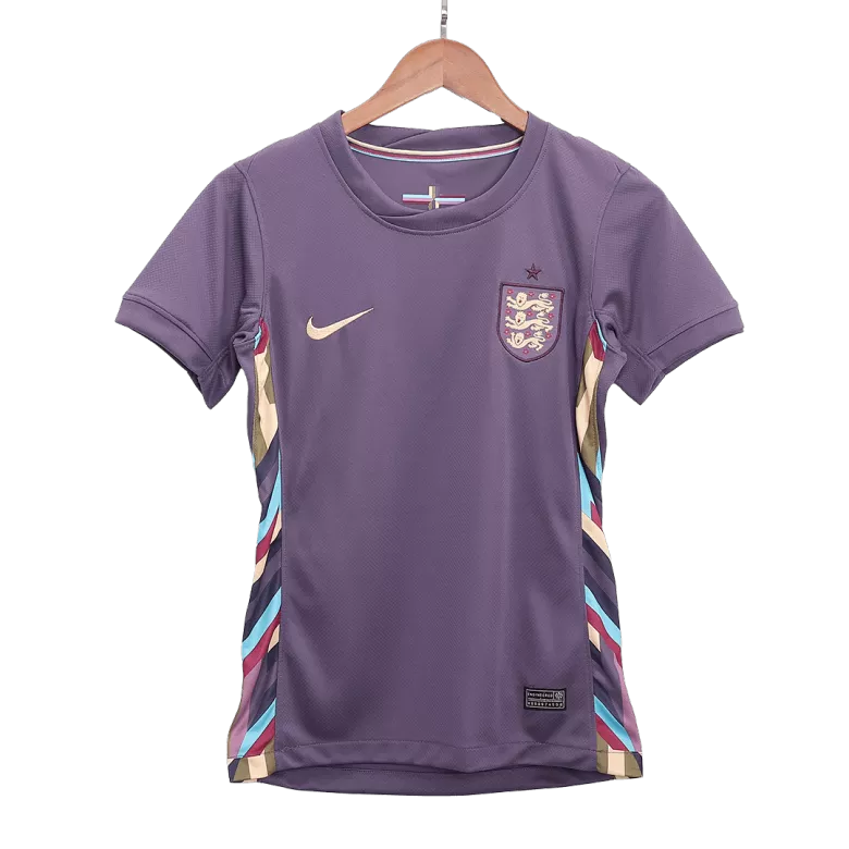 Camiseta Inglaterra Euro 2024 Segunda Equipación Visitante Mujer - Versión Hincha - camisetasfutbol