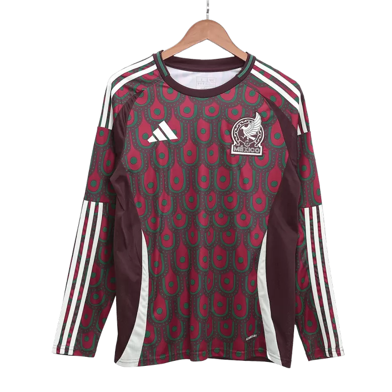Camiseta Manga Larga Mexico Copa América 2024 Primera Equipación Local Hombre - Versión Hincha - camisetasfutbol