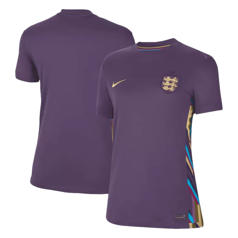 Camiseta Inglaterra Euro 2024 Segunda Equipación Visitante Mujer - Versión Hincha - camisetasfutbol