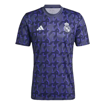 Camiseta Real Madrid 2023/24 Pre-Partido Entrenamiento Hombre - Versión Hincha - camisetasfutbol