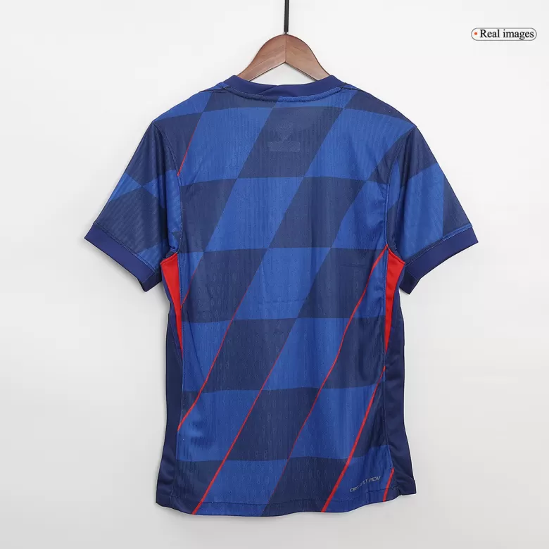 Camiseta Auténtica Croacia Euro 2024 Segunda Equipación Visitante Hombre - Versión Jugador - camisetasfutbol