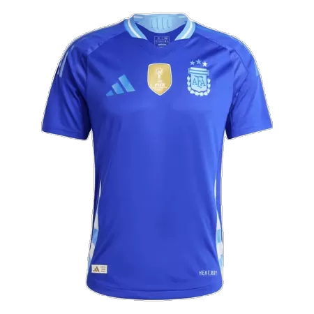 Camiseta Auténtica Argentina 2024 Segunda Equipación Visitante Hombre - Versión Jugador - camisetasfutbol