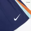 Pantalón Corto Holanda Euro 2024 Segunda Equipación Visitante Hombre - camisetasfutbol