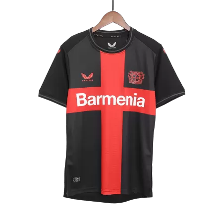 Camiseta Auténtica Bayer 04 Leverkusen 2023/24 Primera Equipación Local Hombre - Versión Jugador - camisetasfutbol