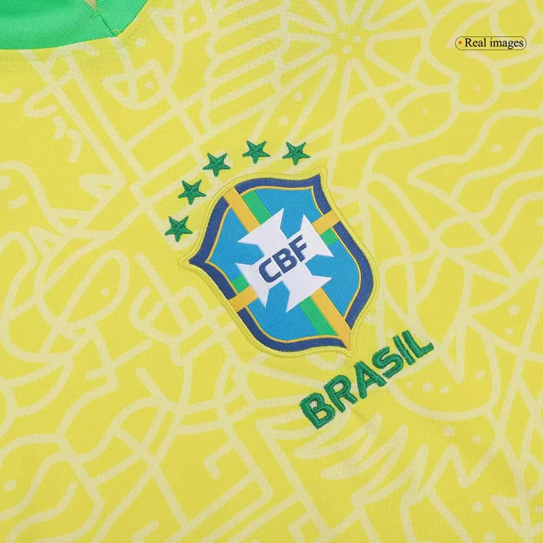 Camiseta Brazil Copa América 2024 Primera Equipación Local Hombre - Versión Hincha - camisetasfutbol