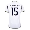 Camiseta Auténtica A POR LA #15 Real Madrid 2023/24 Primera Equipación Local Hombre - Versión Jugador - camisetasfutbol