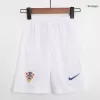 Miniconjunto Croacia Euro 2024 Primera Equipación Local Niño (Camiseta + Pantalón Corto) - camisetasfutbol